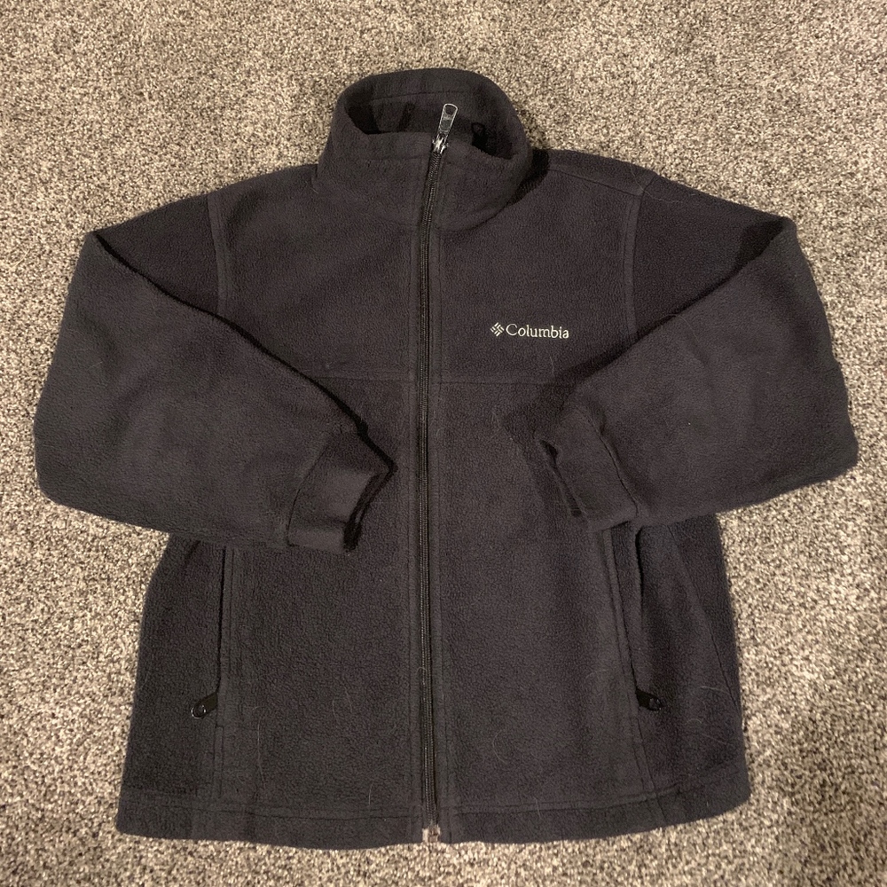 💐🌷Black fleece Columbia Jacket